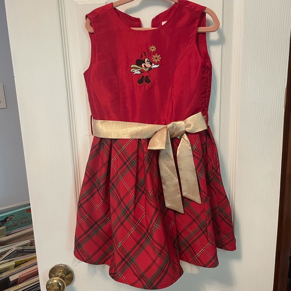 Minnie Mouse Disney Christmas dress